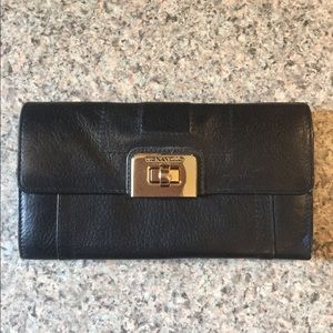 Tignanello Black Leather Wallet